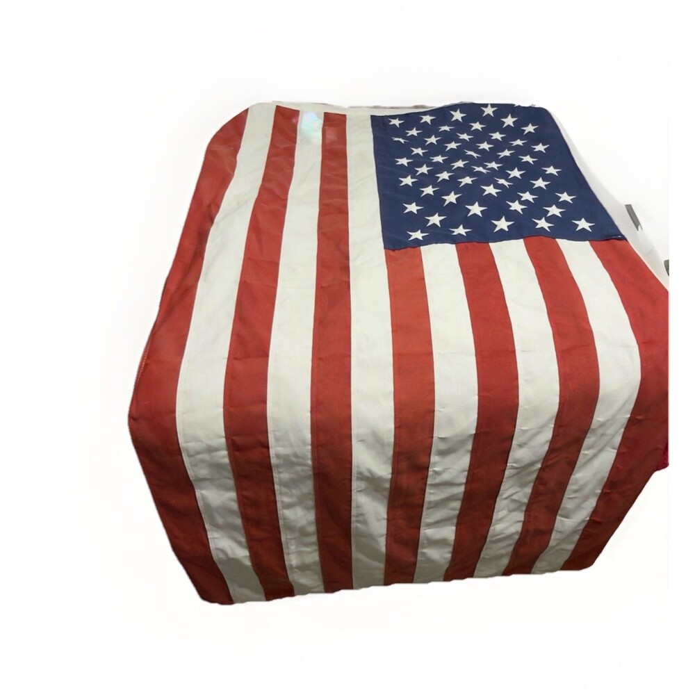 Annin Flagmakers Tough-Tex 2-Ply 100% Spun Polyester American Flag 60in X 35in